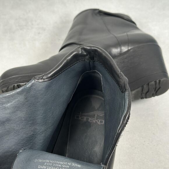 Dansko Black Ankle Boots - Picture 9 of 11